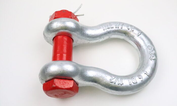 Harpsluiting met bout, moer en splitpin BBT
